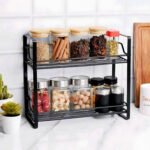Premium Quality 2 Layer Spice Jar Rack