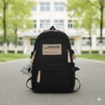 New waterproof school bag(black) version 03